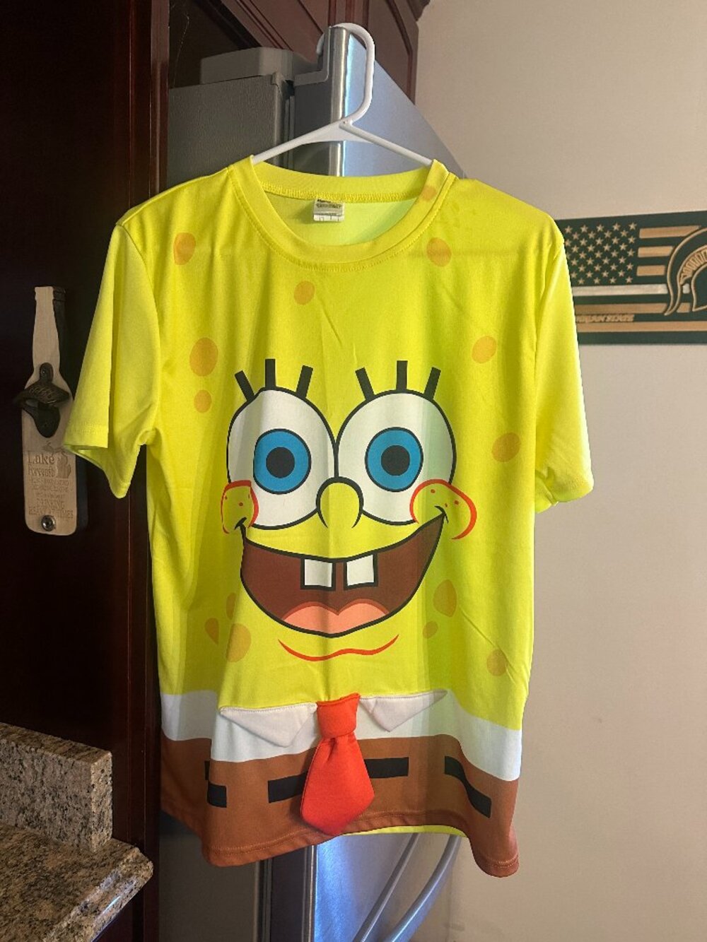 Sponge Bob Square Pants Halloween Costume- Medium